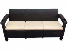 Диван Yalta Sofa 3 Set шоколадный в Екатеринбурге - magazinmebeli.ru | фото