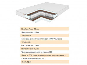 Матрас Телла 120х200 в Екатеринбурге - magazinmebeli.ru | фото 2